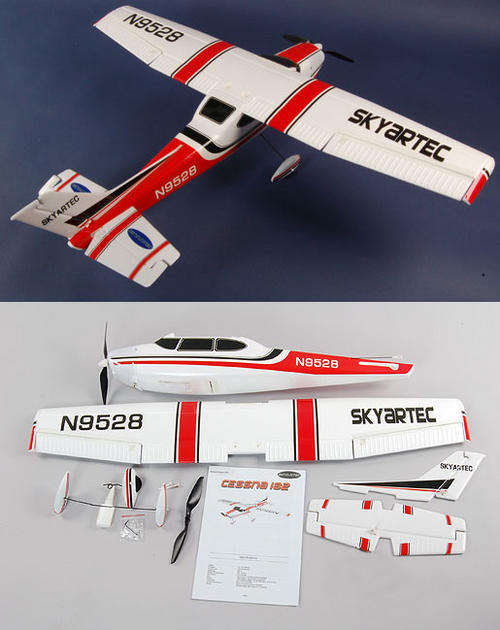 CESSNA 182 BRUSHED VERSION - EVERYTHING IN THE BOX - RTF